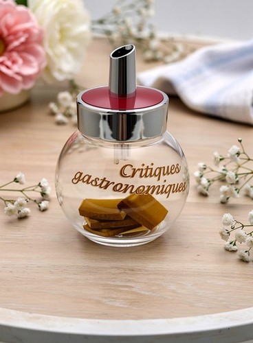 Sucrier rond verre couvercle - sucrier,