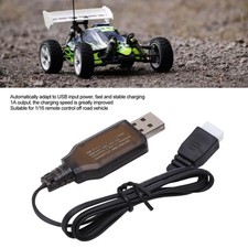 1/16 Chargeur De Voiture RC 7.4V 1000mA Batterie Lipo Chargeur USB Câble De