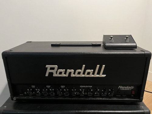 Randall rg1003 with - with, footswitch