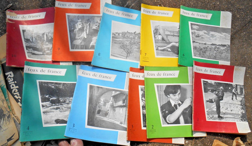 Lot revues scout feux - 10, de