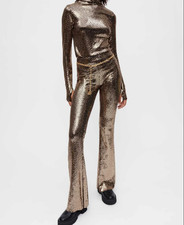 Maje Pantalon Femme Noir à