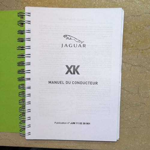 Manuel conducteur jaguar - du,