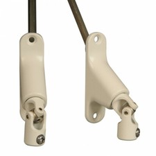 Sortie de caisson blanc 45°