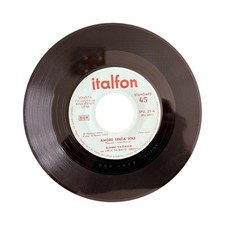 Gianni Vassallo 45 Tours Italfon Amore Senza Sole Festival Sanremo 1960