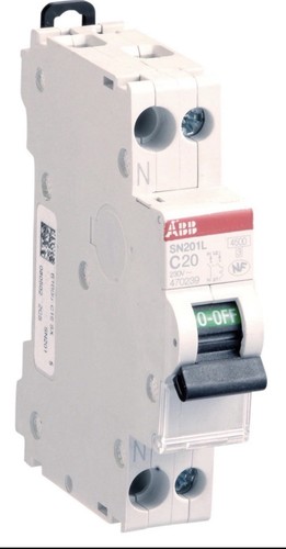 Disjoncteur abb c20 - disjoncteur, abb/1p+n/c20/3ka