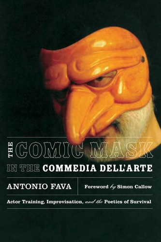 The comic mask - mask, in