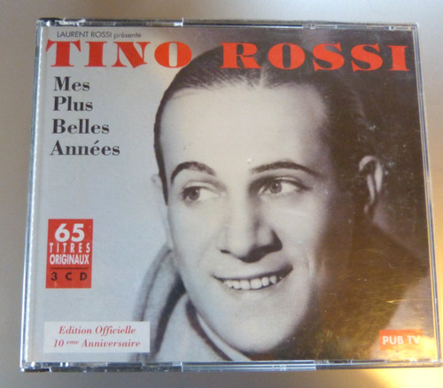 Coffret cds tino - 3, rossi"