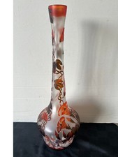 Grand vase soliflore en verre