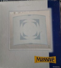 Applique de marque Massive en verre 20/20 NEUVE 40 W