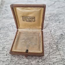 Ecrin Boite A Bijoux Ancien 1920 Diedisheim Nantes Pendentif Jewel Case Box