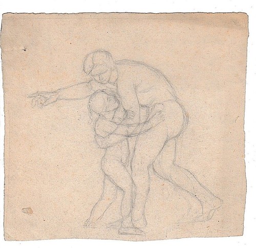 Dessin ancien xixème - dessin,