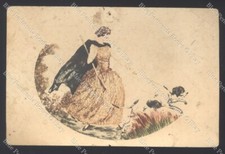 CPA Carte Postale Femme Fusil