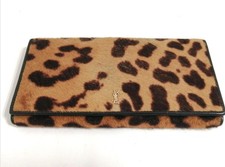 Portefeuille long en cuir