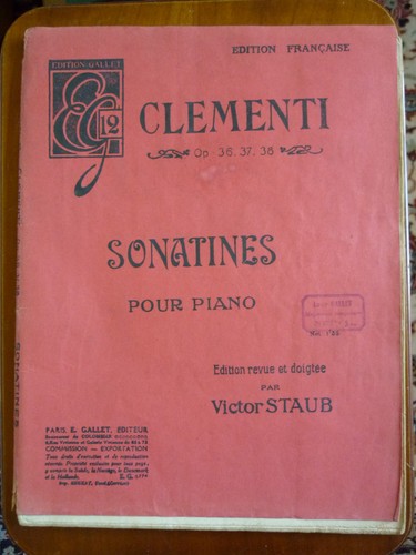 Sonatines pour piano - , clementi