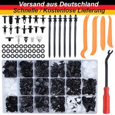 435 pièces clips de fixation voiture rivet clip boîte de roue kit de fixation...