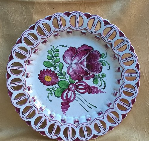 Assiette desvres henri - assiette,