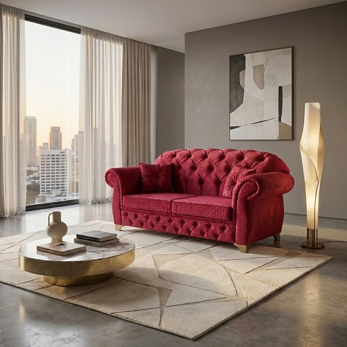 Divan lit chesterfield - divan-lit, 2