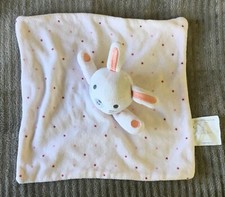 Doudou Lapin rose pois Siplec