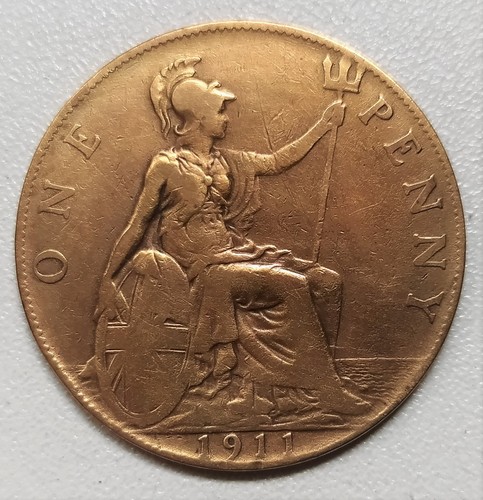 Grande bretagne penny - -,