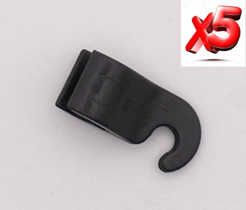 Clips playmobil noirs 4675 - playmobil, x5