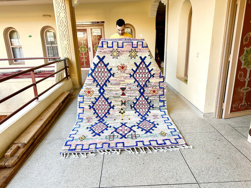 Tapis laine berbère de - en,
