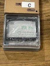 Nikon F3 Verre de Visée Type C NEUF Focusing Screen Original en Boîte Rare