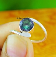 Bague pierre précieuse topaze