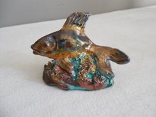 POISSON EN FAIENCE DE