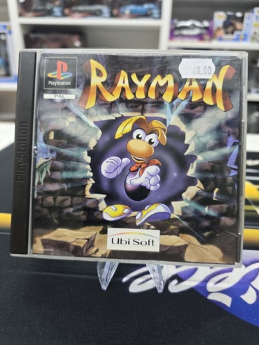 Rayman black label ps1 - label,