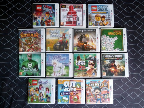 Lot jeux nintendo 3ds - lot, 2ds