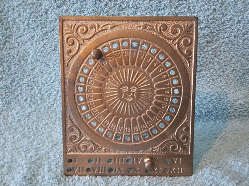 Ancien calendrier perpétuel - ancien,