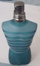 flacon eau de toilette vide, le Male , Jean-Paul Gauthier, 75 ml