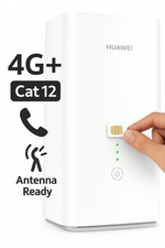 Routeur 4G+ LTE Huawei B628-265 Cpe Pro 2 Cat12 600Mb Wifi SIM RJ11 Phone Voip