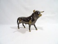 TAUREAU EN BRONZE STATUE SCULPTURE ANIMALIERE BRONZE BULL STIER BRONZE