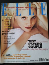 ELLE Magazine 15/08/1994; Nadja Auermann/ Emmanuelle Seigner/ Xuly-Bët/ Rolling
