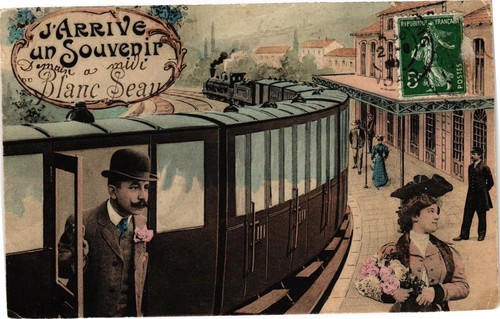 Cpa arrive souvenir - un,