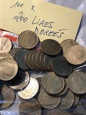 LOT 100 PIECES 200 LIRES