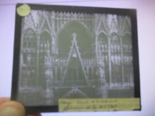 Ancienne Photo sur Plaque de