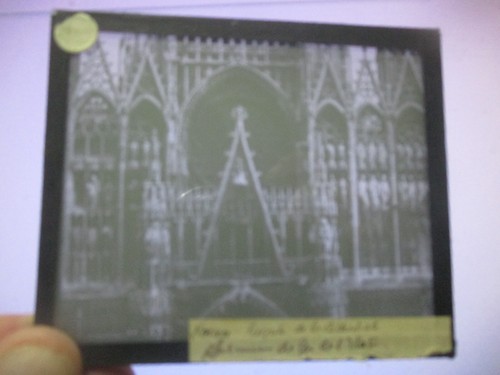 Ancienne photo sur plaque - ancienne,