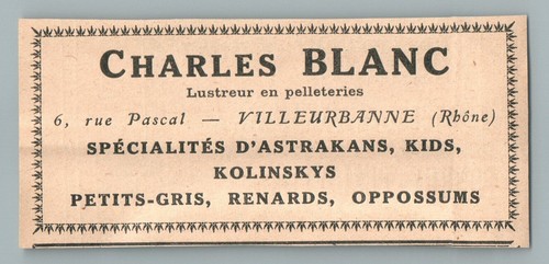 1916 charles blanc lustreur - blanc,