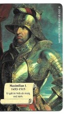 RARE / CARTE TELEPHONIQUE - KAISER KONIGE MAXIMILIAN 1 / PHONECARD TELEFONKARTE