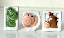 Lot 3 Fèves Toy Story Disney REX BAYONNE PIL POIL Galette des Rois French charm
