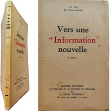 Vers une information nouvelle