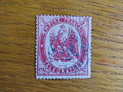 France timbre télégraphe - timbre,