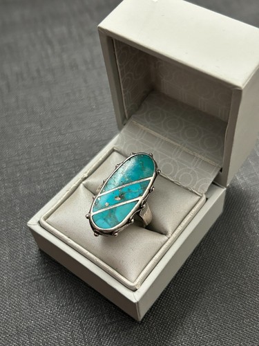 Belle bague argent massif avec - belle,