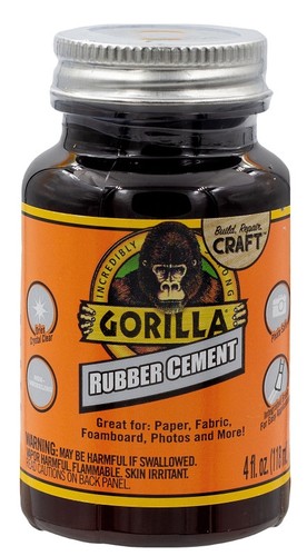 Cement rubber 4oz - rubber,