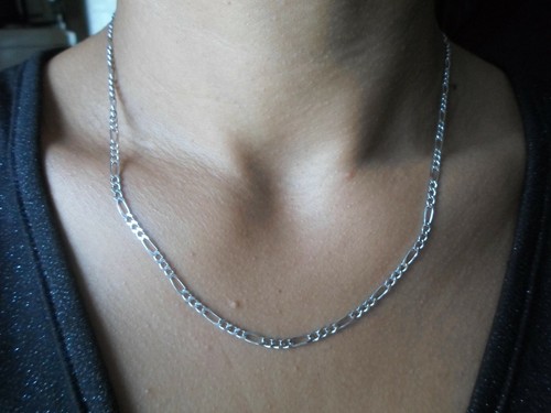 Chaîne argent massif - argent,