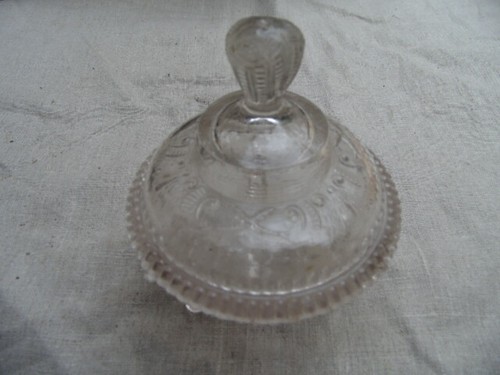 Sucrier verre vintage - verre,