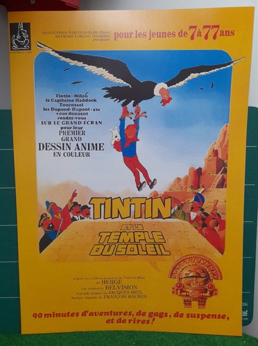 Tintin temple du soleil - tintin, le