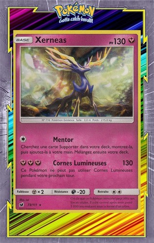 Xerneas holo sl04 invasion - holo, sl04:invasion